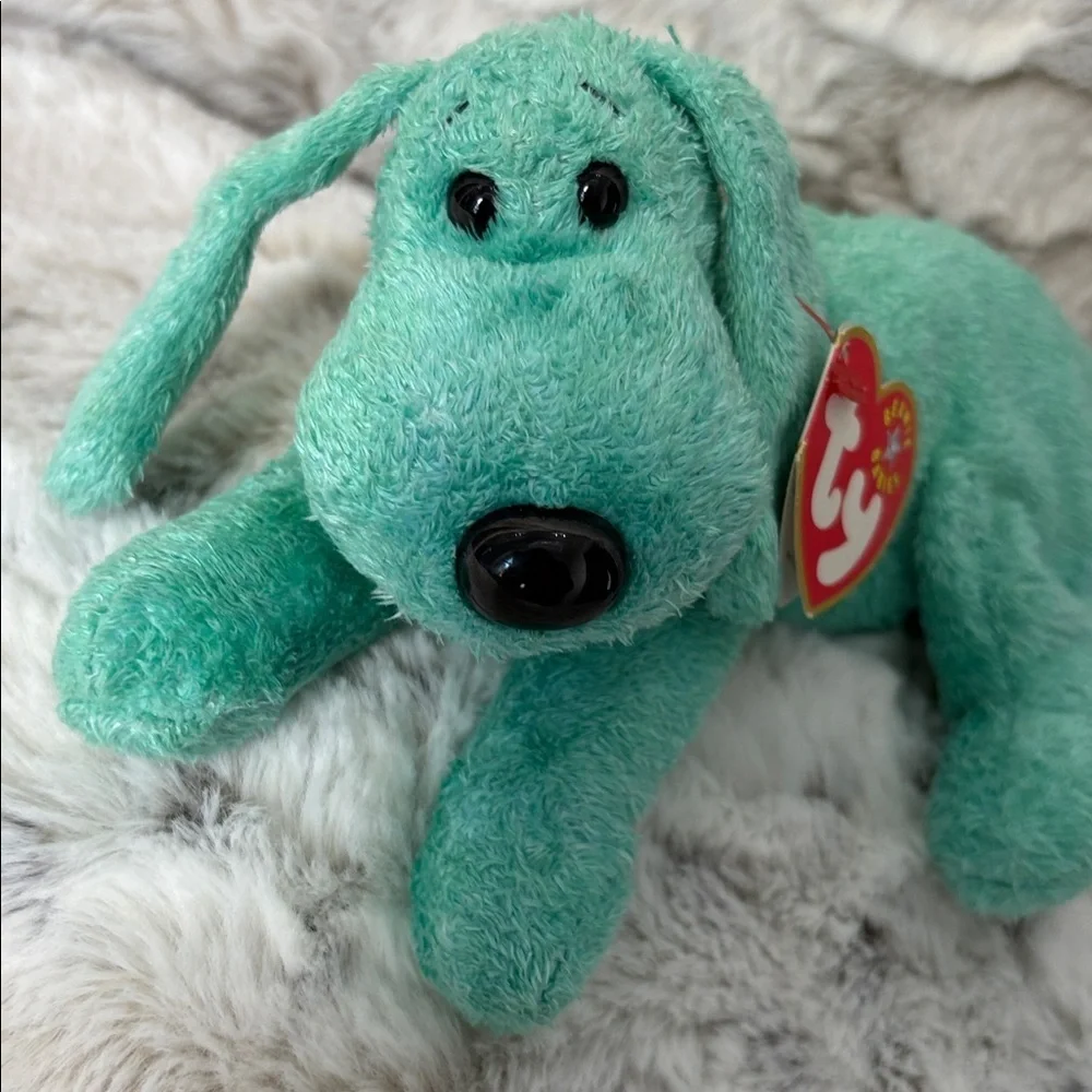 Ty Original Beanie Baby Diddley the Dog 2000